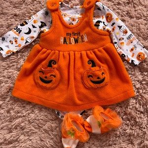 Babies my first halloween outfit 3 months